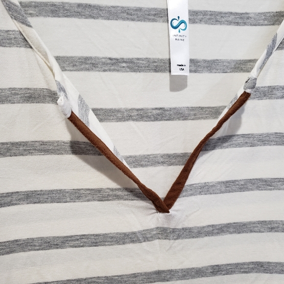 NWOT Infinity Raine striped tunic - Picture 3 of 5